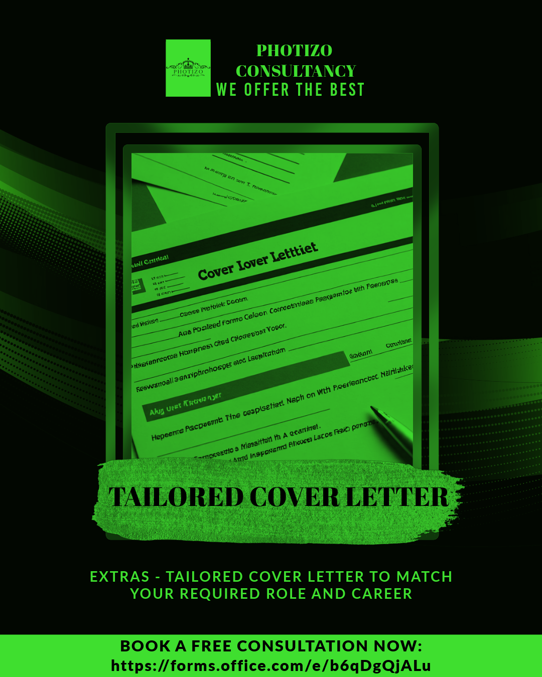 TAILORED COVER LETTER