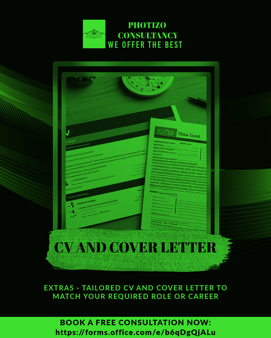TAILORED CV AND COVER LETTER